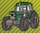 "Traktor, grün" von Mono-Quick